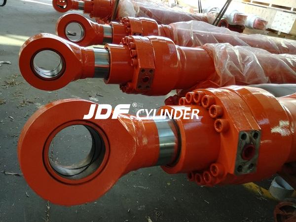 hydraulic cylinder and motor