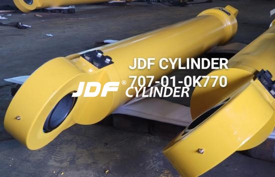 PC2000-7CYLINDER BOOM LH PART NUMBER :  707-01-0K750 Excavator Hydraulic Cylinder Bucket Cylinder Factory