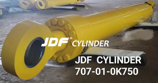 PC2000-7 CYLINDER BOOM LH PART NUMBER :  707-01-0K770 Excavator Hydraulic Cylinder Bucket Cylinder Factory